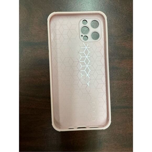 Pink Abstract IPhone 12 Case - Picture 2 of 2